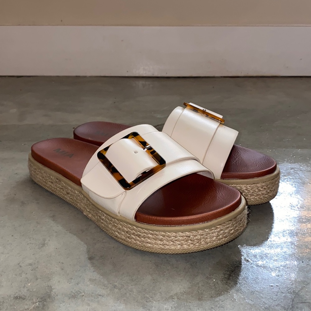 Platform Sandals! Worn once!